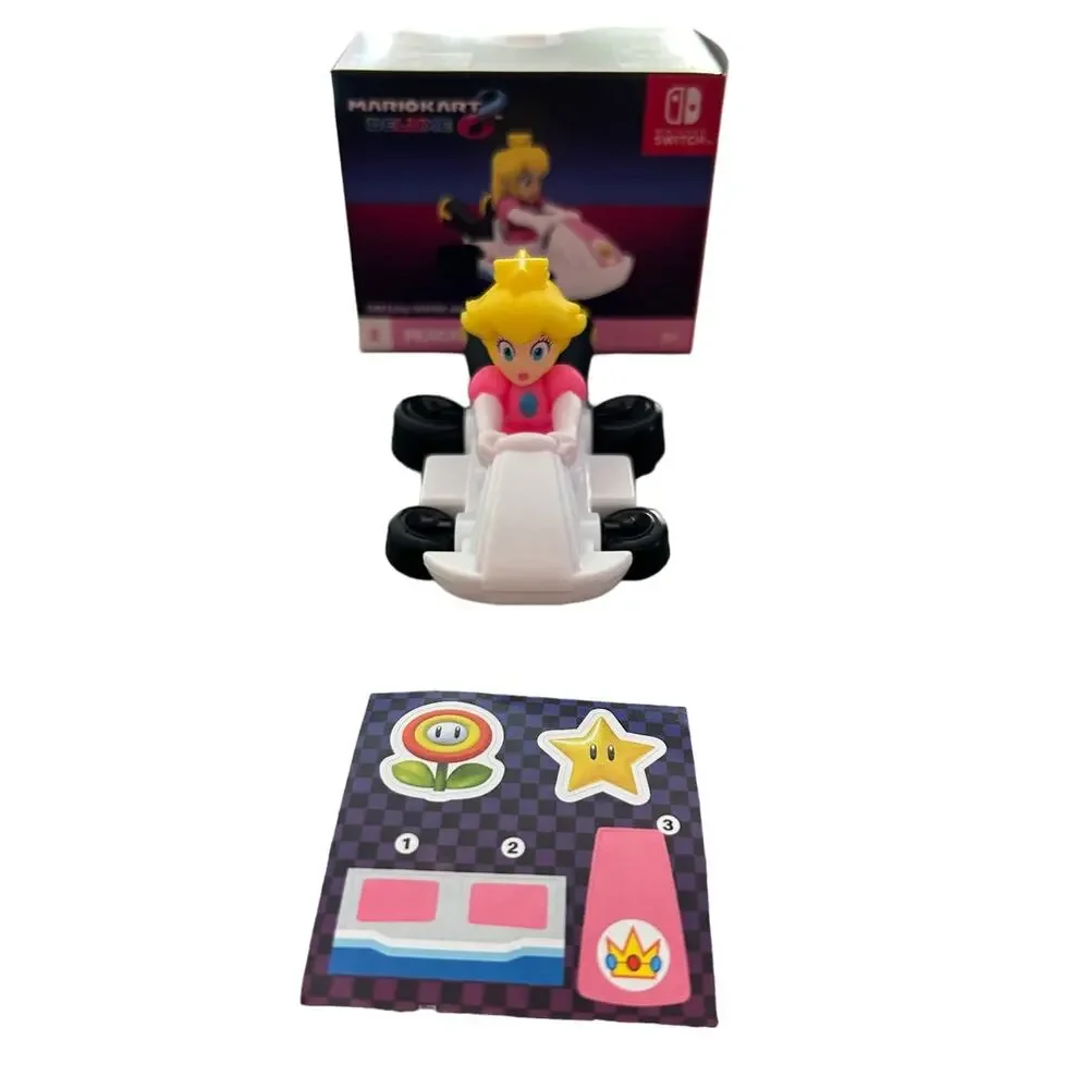 McDonald's Mario Kart 8 Happy Meal Toys Princess Peach 2024 NEW #2